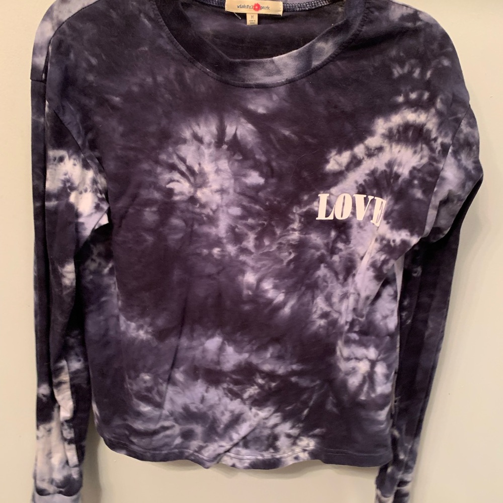 Love Tye Dye? “Love” Tye Dye Long Sleeve Tee NWOT